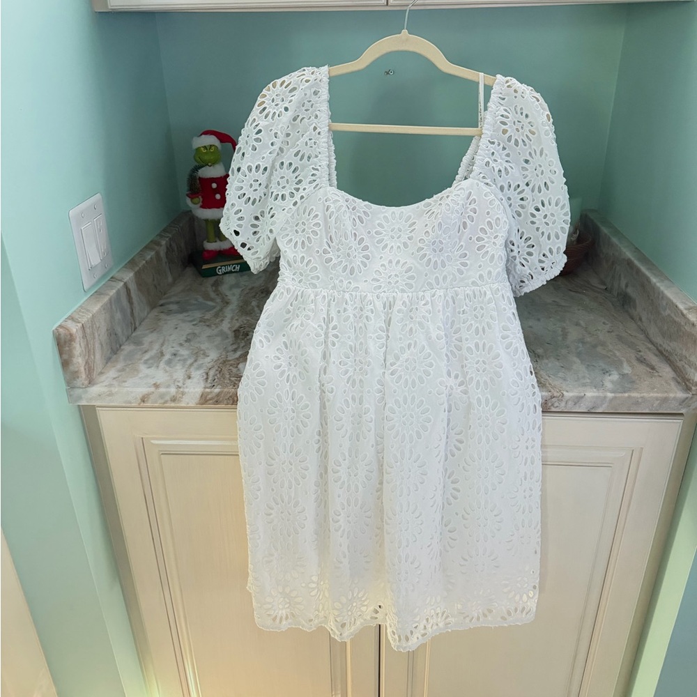 Lilly Pulitzer White Eyelet Dress - Picture 2 of 4
